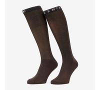 LeMieux Brilliance Competition Sock - Brown - Size: Medium