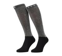 LeMieux Brilliance Competition Socks - Black - Large