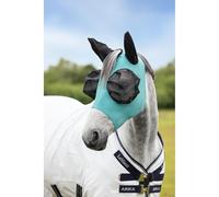 LeMieux Bug Relief Half Mask - Four Way Stretch - Pull on Design - Lagoon - Small
