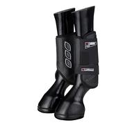LeMieux Carbon Air Cross Country Front Boots - Shock Absorption - Super Lightweight - Smart and Durable - Black