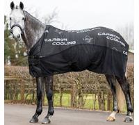 LeMieux Carbon Cooler Soft Wicking Cooling Airflow Sweat Rug Black 5'6"-7'0"