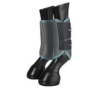 LeMieux Carbon Mesh Wrap Support Horse Boots - Protective Gear and Training Equipment - Equine Boots, Wraps & Accessories (Navy/XLarge)