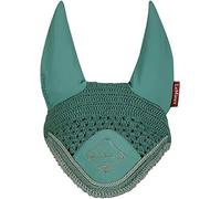 LeMieux Classic Crochet Fly Hood with Comfortable Lycra Ears in Sage - Sport Horse Wear for Competitive Rider - Large