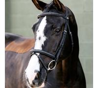 LeMieux Classique Flash Bridle - Black - Size: Cob