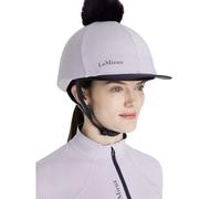 LeMieux Classique Pom Horse Riding Hat Silk - Lilac