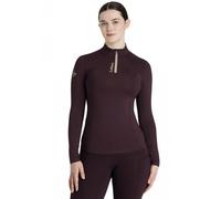 LeMieux Classique Womens Long Sleeve Base Layer - Damson - UK10