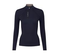 LeMieux Classique Womens Long Sleeve Base Layer - Navy Blue 12