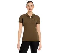 LeMieux Classique Womens Polo Shirt - Quick Drying Cotton Blend - Slim Cut Longer Length - Alpine - UK18