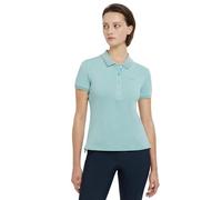 LeMieux Classique Womens Polo Shirt (UK, Numeric, 16, Regular, Regular, Aqua)