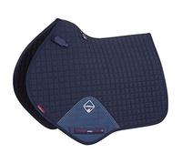 LeMieux Close Contact Cotton Square Saddle Pad - Saddle Pads for Horses - Equestrian Riding Equipment and Accessories (Navy - Small/Medium)