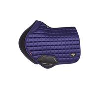 LeMieux Close Contact Loire Memory Square Saddle Pad - Saddle Pads for Horses - Equestrian Riding Equipment and Accessories (Ink Blue - Large)