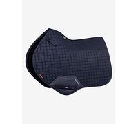 LeMieux Close Contact Suede Square Saddle Pad - Saddle Pads for Horses - Equestrian Riding Equipment and Accessories (Navy - Large)
