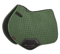 LeMieux Close Contact Suede Square Saddle Pad - Saddle Pads for Horses - Equestrian Riding Equipment and Accessories (Hunter Green - Large)