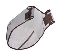 LeMieux Horse Comfort Shield Nose Filter in Brown - Fine Mesh - Easily Adjusted - Medium - Pack of 2