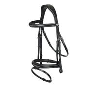 LeMieux Competition Flash Bridle - Black Cob