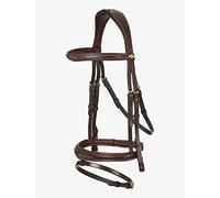 LeMieux Competition Flash Bridle - Havana Cob