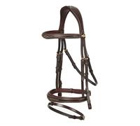 LeMieux Competition Flash Bridle - Havana Full
