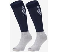 LeMieux Competition Socks Ultra Close Contact Technical Cotton Twin Pack Adults