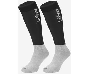 LeMieux Competition Socks Ultra Close Contact Technical Cotton Twin Pack Adults