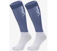 LeMieux Competition Socks Ultra Close Contact Technical Cotton Twin Pack Kids