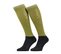 LeMieux Competition Womens Socks 2 Pack - Gooseberry