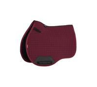 LeMieux Cotton GP Square - Equestrian Saddle Pad - High Wither - Burgundy - Large