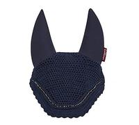 LeMieux Diamante Acoustic Fly Hood in Black with Soundproof Micro Foam - Soft Bamboo Lining - Comfortable Fit Sport Horse Wear - Medium