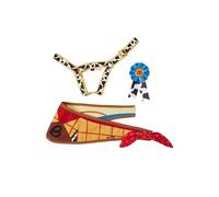 LeMieux Disney Hobby Horse Accessories Set - Bullseye - Headcollar, Reversible Neckerchief & Rosette Included - Suitable for Ages 3+