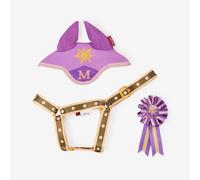 LeMieux Disney Hobby Horse Accessories Set - Maximus - Headcollar, Fly Hood & Rosette Included - Suitable for Ages 3+