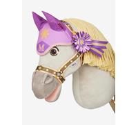 LeMieux Disney Hobby Horse Accessories Set - Maximus - Headcollar, Fly Hood & Rosette Included - Suitable for Ages 3+