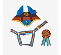 LeMieux Disney Hobby Horse Accessories Set - Pegasus - Headcollar, Fly Hood & Rosette Included - Suitable for Ages 3+