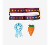 LeMieux Hobby Horse Accessories Set - Sven - Reindeer Harness, Rosette & Carrot Treat - Ages 3+