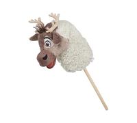 LeMieux Disney Hobby Horse Sven - Your Faithful Frozen Reindeer Friend - Soft Antlers and Kind Dark Eyes - Detachable Stick - Suitable for Ages 3+