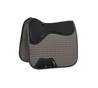LeMieux Dressage Le Cool Grip Saddle Pad - Saddle Pads for Horses - Equestrian Riding Equipment and Accessories (Grey - One Size)