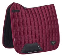 LeMieux Dressage Loire Classic Square Saddle Pad - Saddle Pads for Horses - Equestrian Riding Equipment and Accessories (Mulberry - Large)
