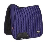 LeMieux Dressage Loire Memory Square Saddle Pad - Saddle Pads for Horses - Equestrian Riding Equipment and Accessories (Ink Blue - Large)