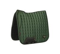 LeMieux Dressage Loire Memory Square Saddle Pad - Saddle Pads for Horses - Equestrian Riding Equipment and Accessories (Hunter Green - Large)