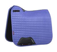 LeMieux Dressage Suede Square Saddle Pad - Saddle Pads for Horses - Equestrian Riding Equipment and Accessories (Bluebell - Small/Medium)
