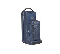 Lemieux Elite Pro Boot & Hat Bag - Strong Waterproof Outer - Padded Divider Between Boots - Comfort Grip Handle - Navy