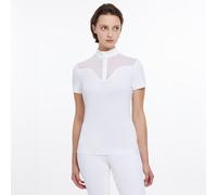 LeMieux Emily Short Sleeve Show Shirt - White, Size 10