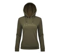 LeMieux Emma Hoodie in Forest - Woman's Plain Hoodie - Long Sleeve Pullover Sweatshirt - Front Pocket - Super Soft - UK 10