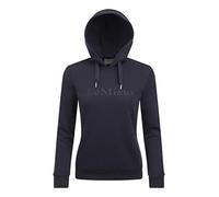 LeMieux Emma Hoodie in Navy - Woman's Plain Hoodie - Long Sleeve Pullover Sweatshirt - Front Pocket - Super Soft - UK 8