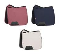 LeMieux Essence Dressage Square - Soft Shell Upper and Self Cooling Liner - High Wither - Stone - Large