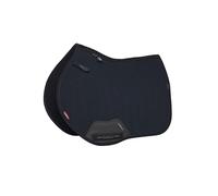 LeMieux Essence Eurojump Square - Soft Shell Upper and Self Cooling Liner - High Wither - Black - Small/Medium