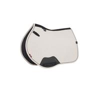 LeMieux Essence Eurojump Square - Soft Shell Upper and Self Cooling Liner - High Wither - Stone - Small/Medium