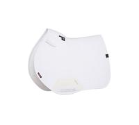 LeMieux Essence Eurojump Square - Soft Shell Upper and Self Cooling Liner - High Wither - White - Large