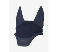 LeMieux Essence Fly Hood - 100% Cotton - Comfortable Elastane Ears - Navy - Large