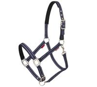 LeMieux Essential Yard Headcollar Full Navy Blue