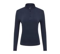 LeMieux Faye Fleece 1/4 Zip Long Sleeve Top - Navy Blue 6