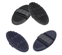 LeMieux Flexi Massage Brush - Soft Rubber Nodules - Black